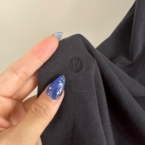 LULULEMON CLASSIC FIT COTTON BLEND TEE SHIRT DRESS PULL ON JERSEY STRETCH 6 - Picture 8 of 8